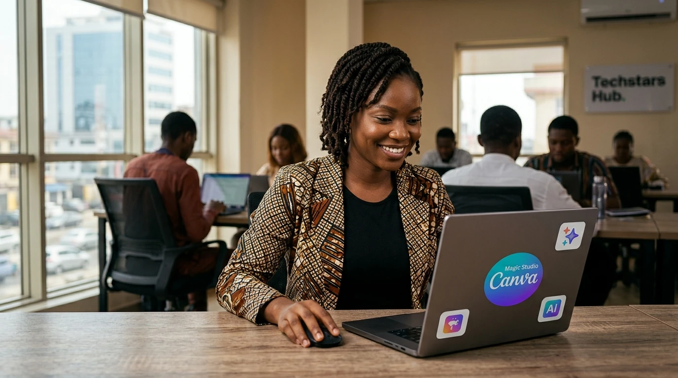 5. Canva AI (Magic Studio) — Professional Design Without a Design Degree